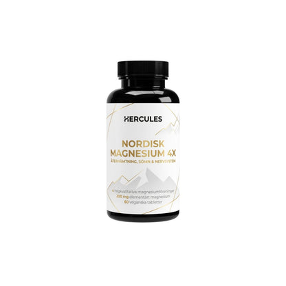 Nordisk Magnesium 4X - Restitusjon, søvn og nervesystem