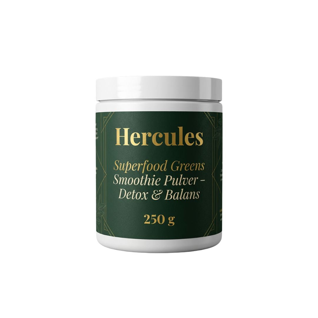 Superfood Greens Smoothiepulver – Detox &amp; Balance