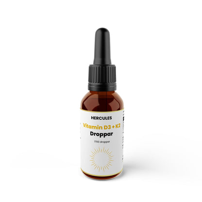 Vitamin D3 + K2 dråper – Immunsystem og hjertehelse